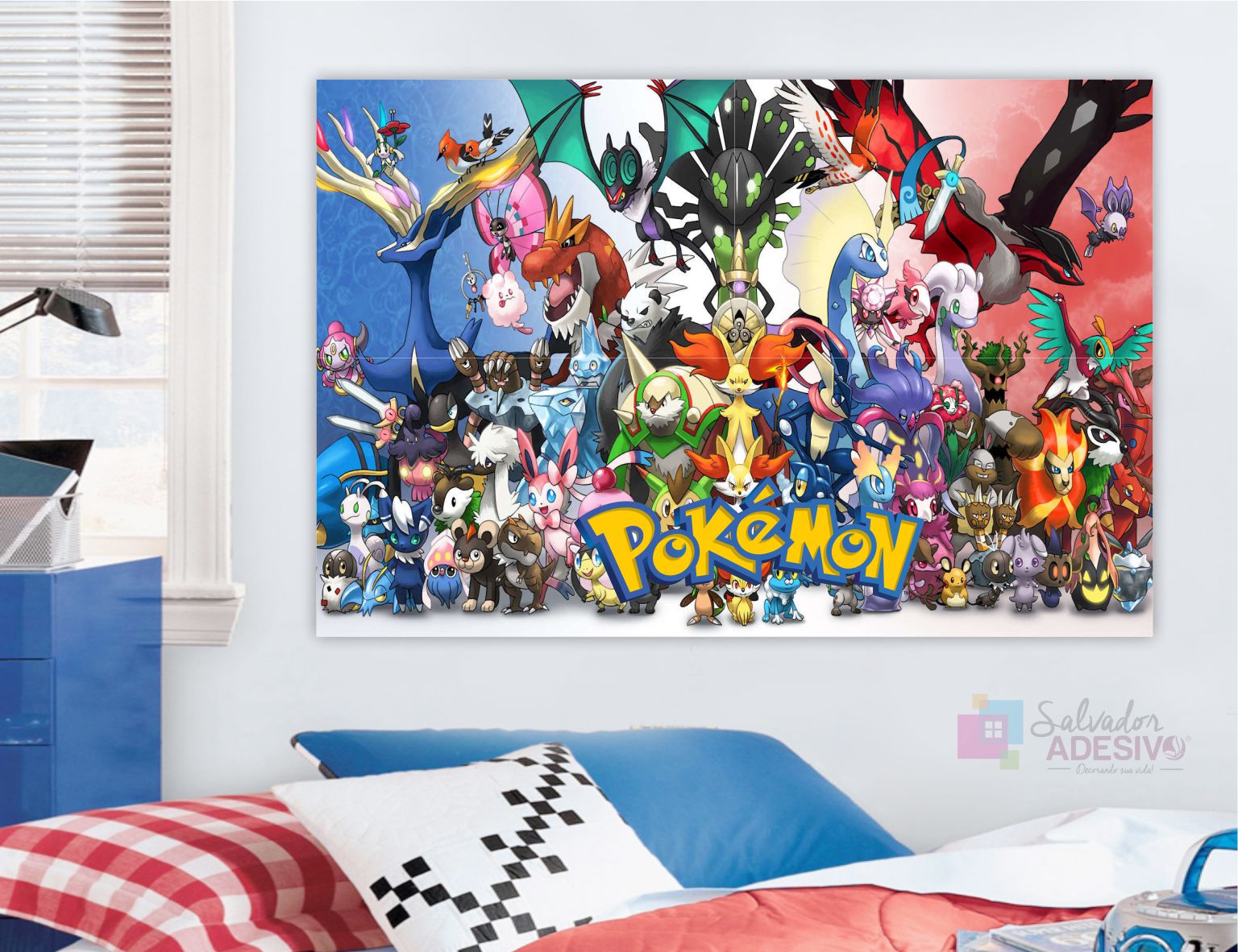 Kit Trio 3 Poster Decorativo A3 Brilhante Pokémon Iniciais em Promoção na  Americanas